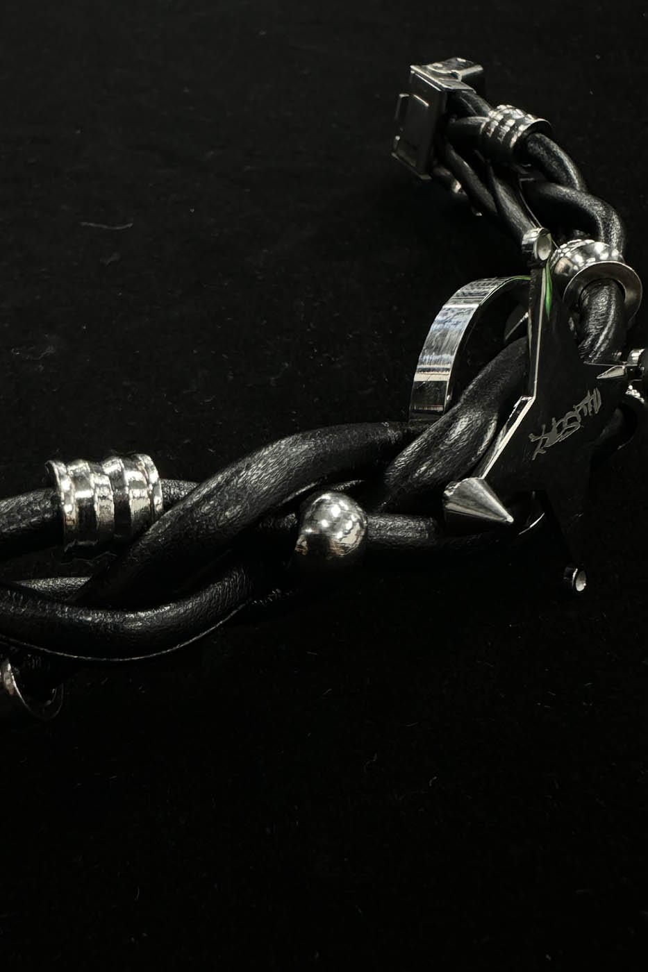 Chic Braided Star Leather Bracelet