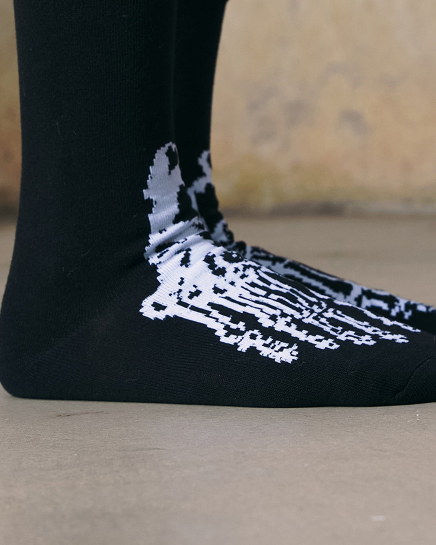 Spooky Style Skeleton Socks