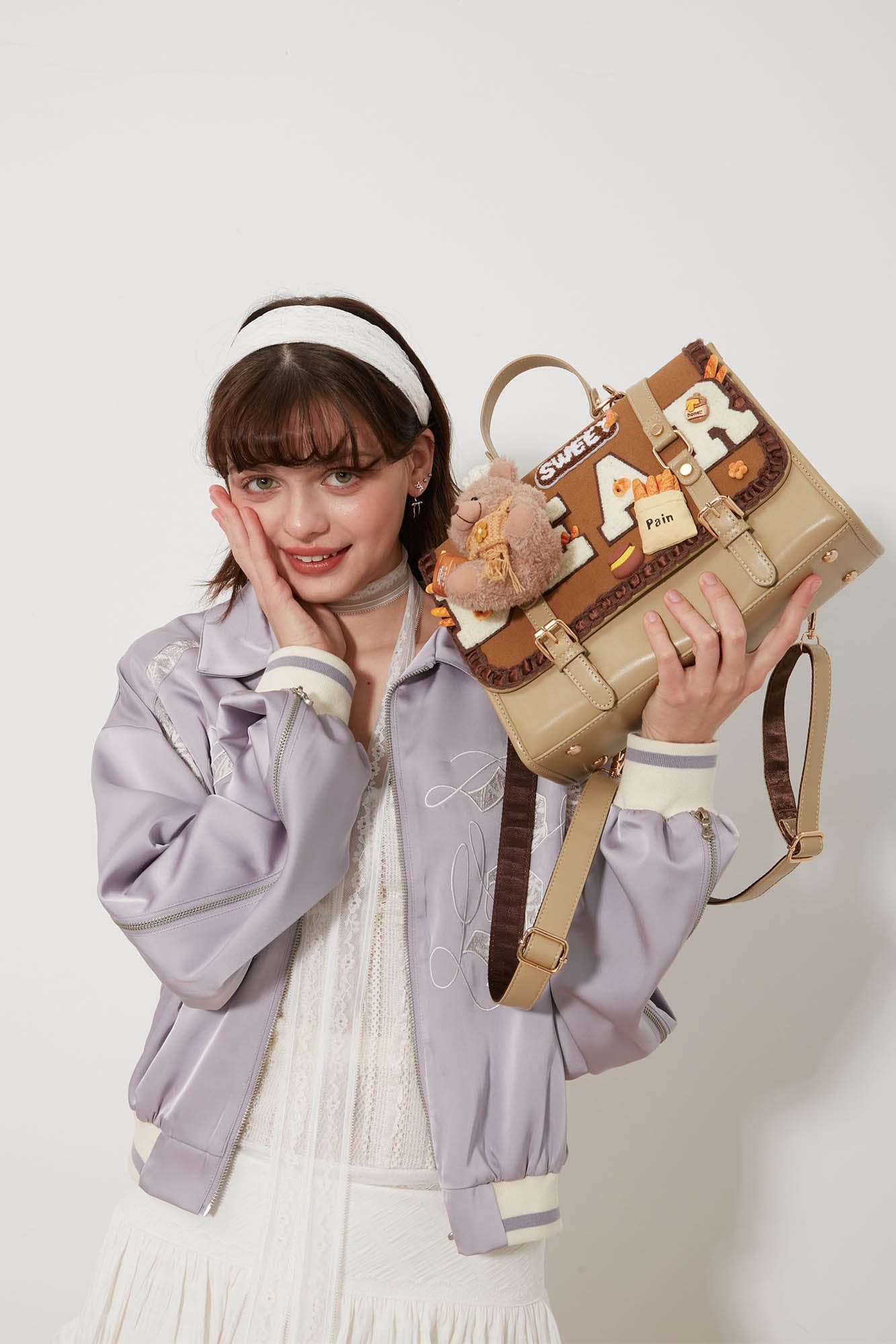 Cozy Bear Flap Backpack