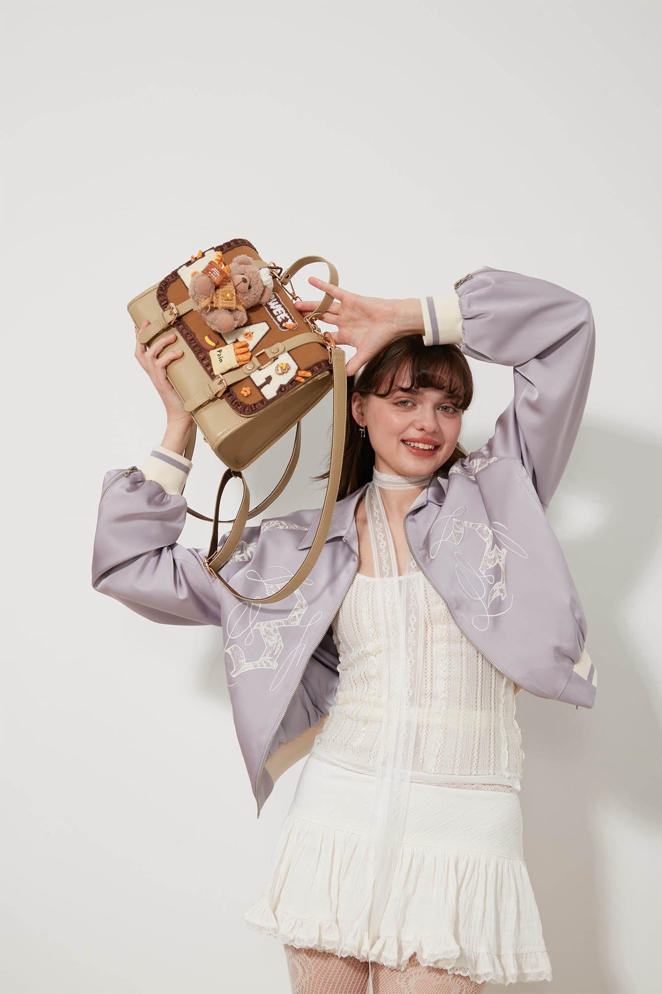 Cozy Bear Flap Backpack