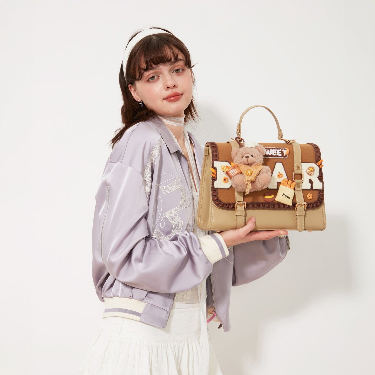 Cozy Bear Flap Backpack