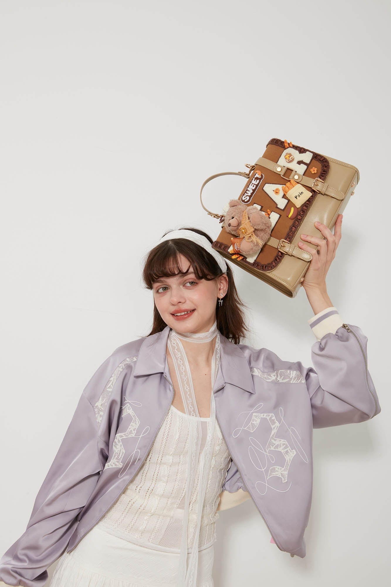 Cozy Bear Flap Backpack