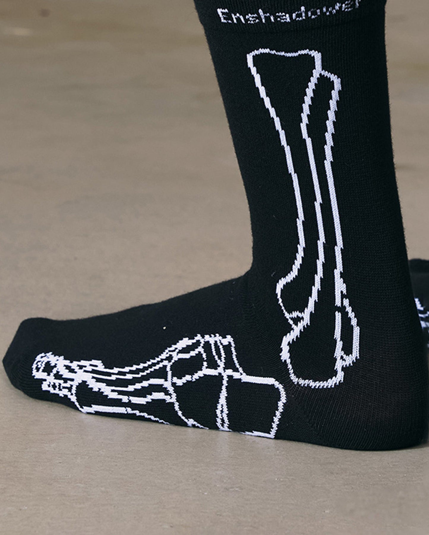 Spooky Style Skeleton Socks