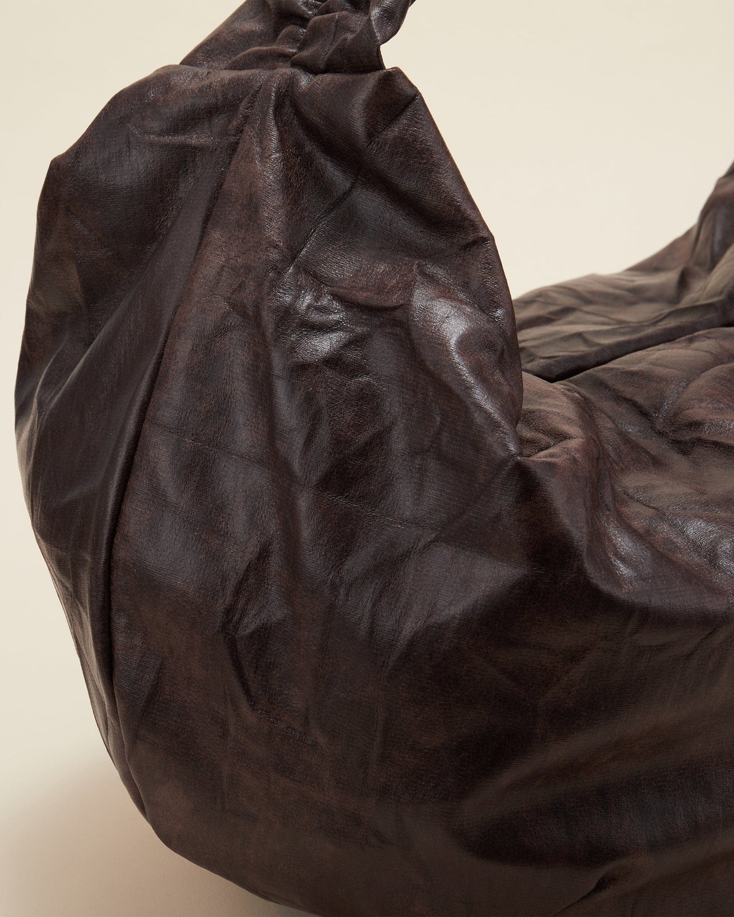 Chic Wrinkle Crescent Tote