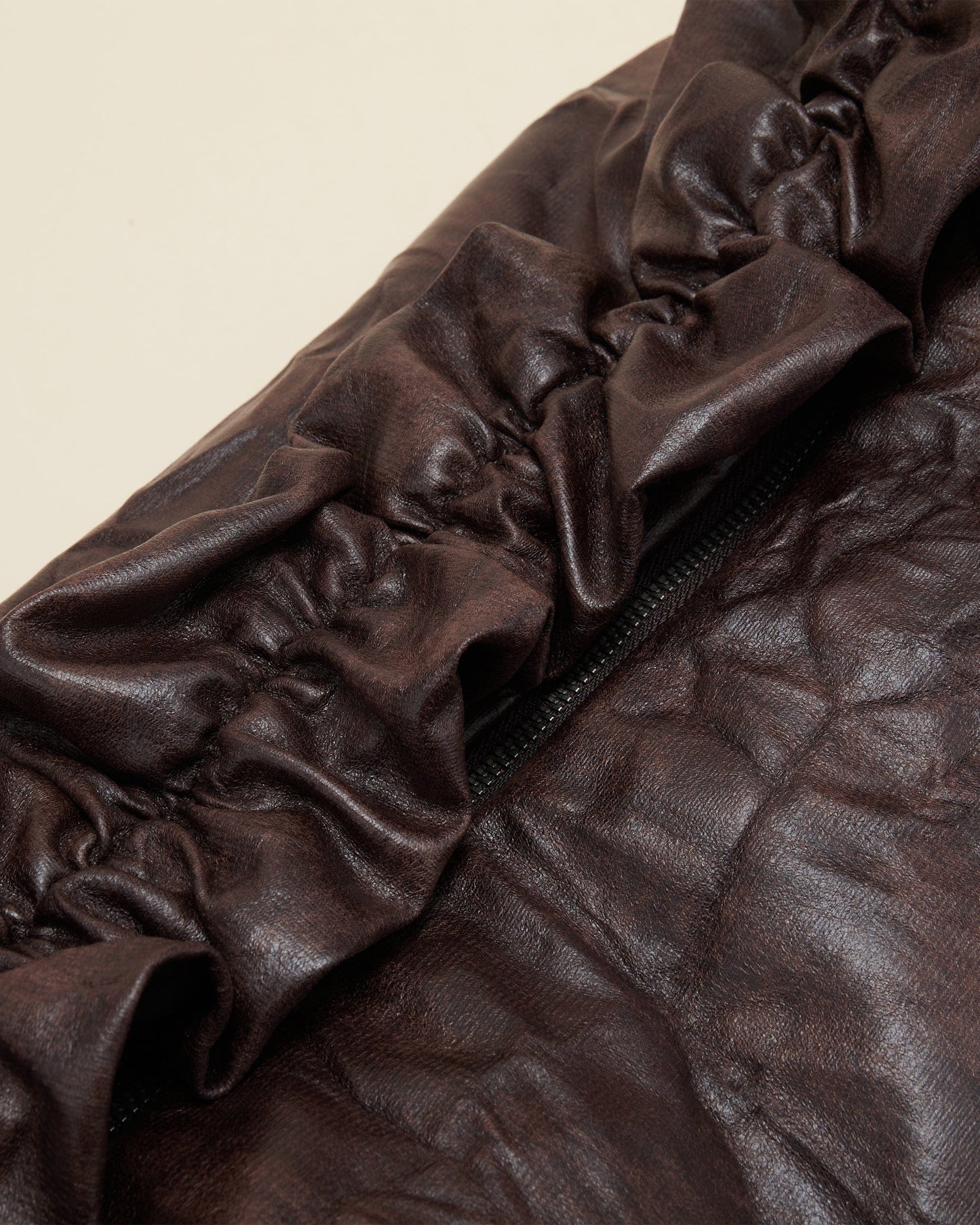 Chic Wrinkle Crescent Tote