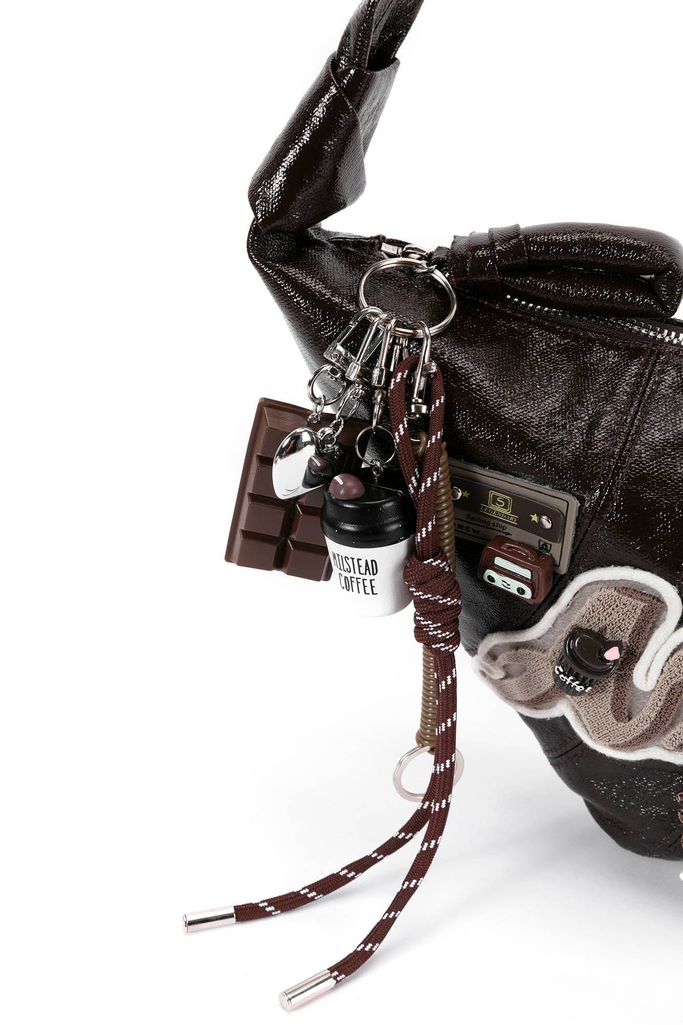 Charming Bunny Café Croissant Bag