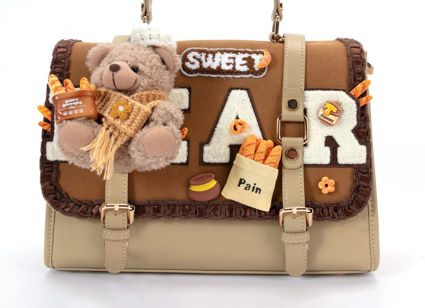 Cozy Bear Flap Backpack