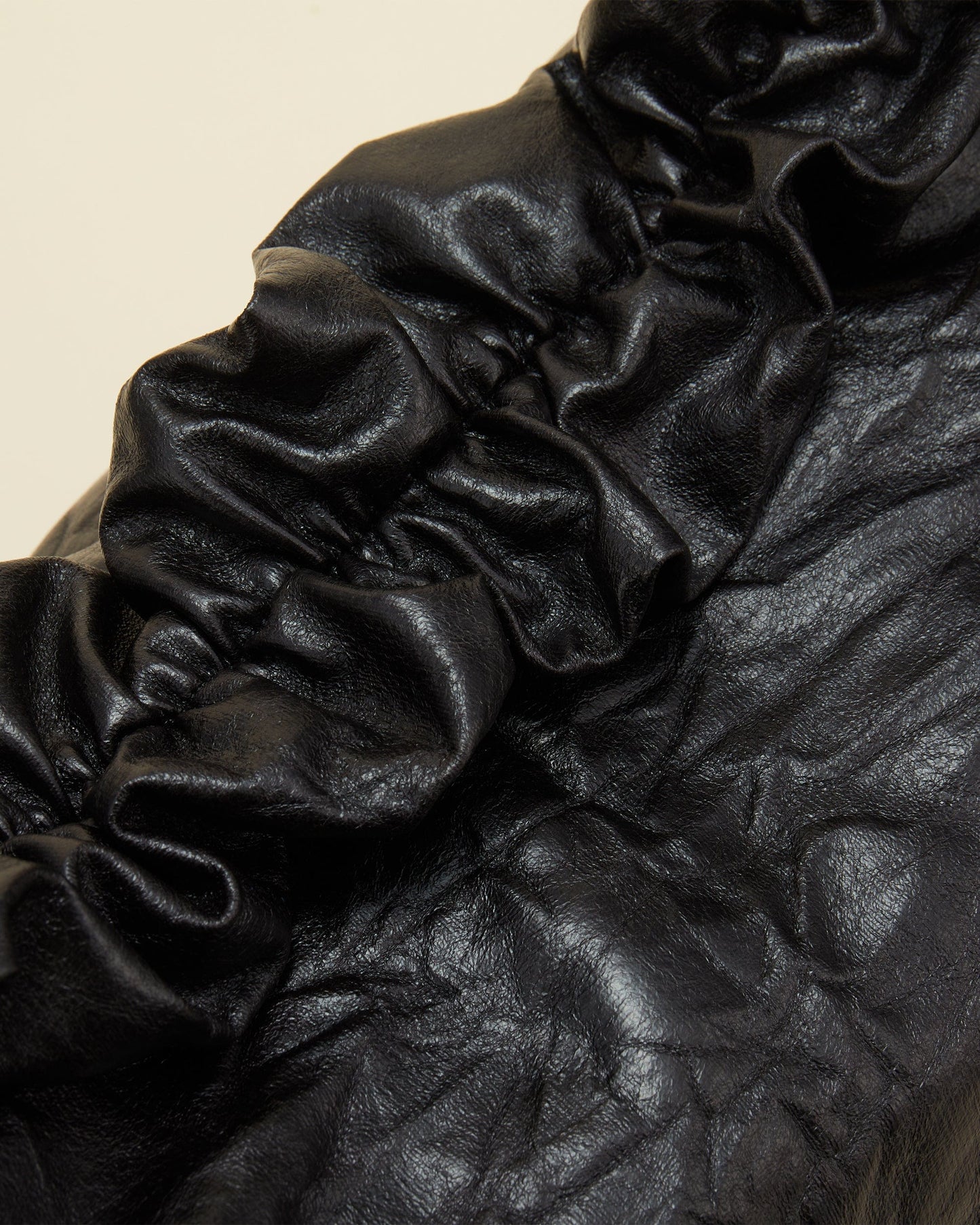 Chic Wrinkle Crescent Tote