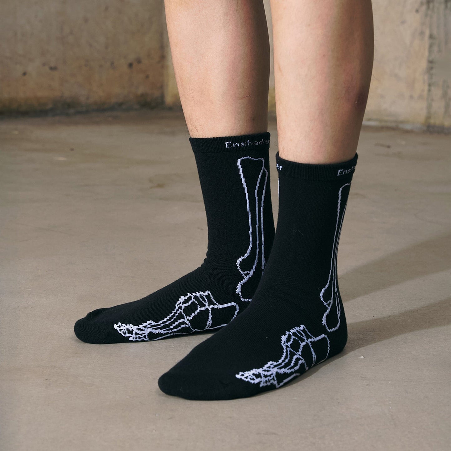 Spooky Style Skeleton Socks