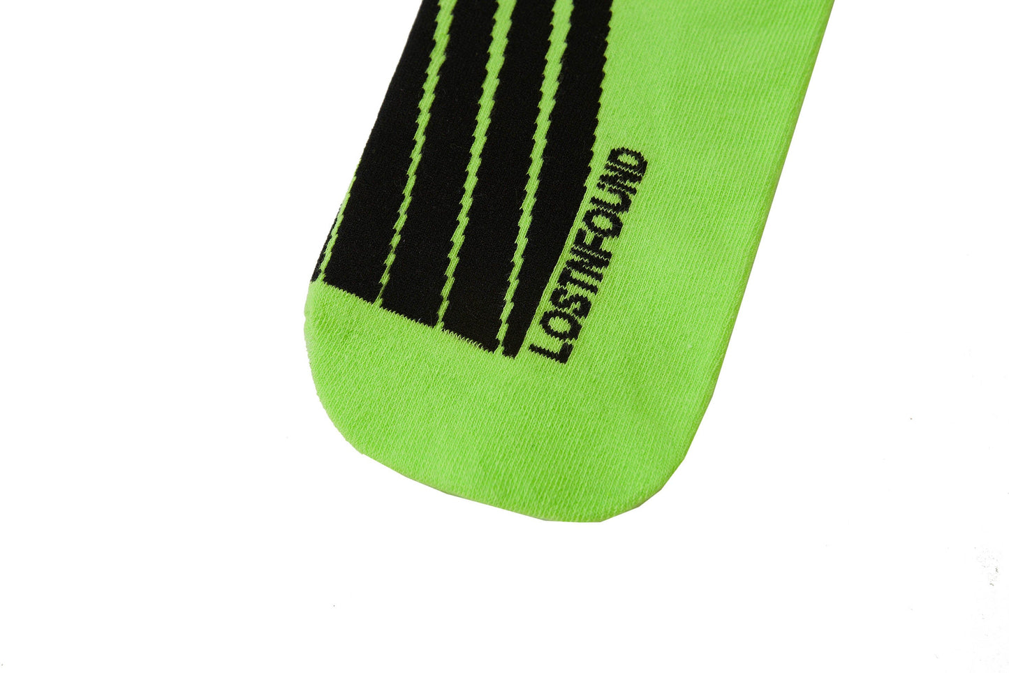 Vibrant Geometric Green Crew Socks