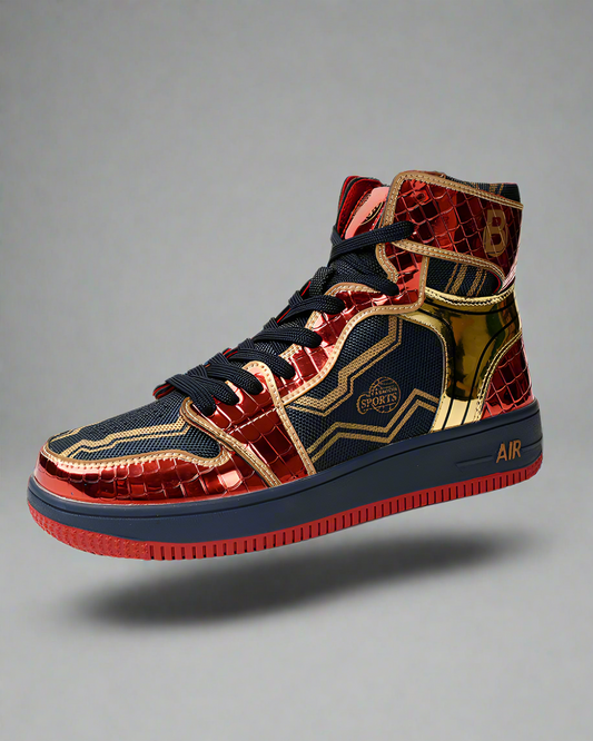 Trendy High-Top Platform Sneakers