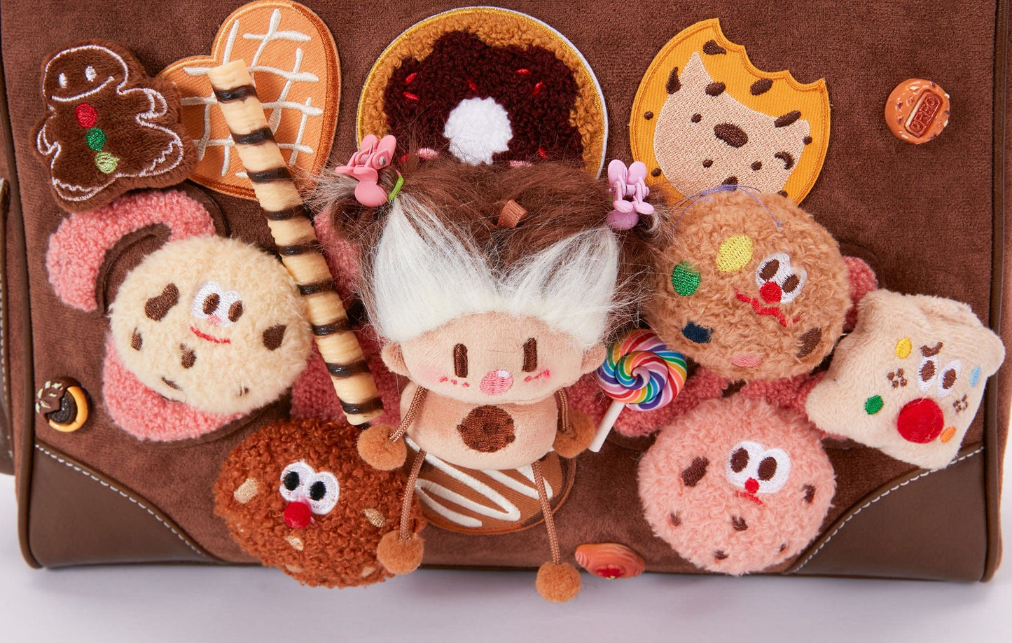 Charming Plush Doll Tote Bag