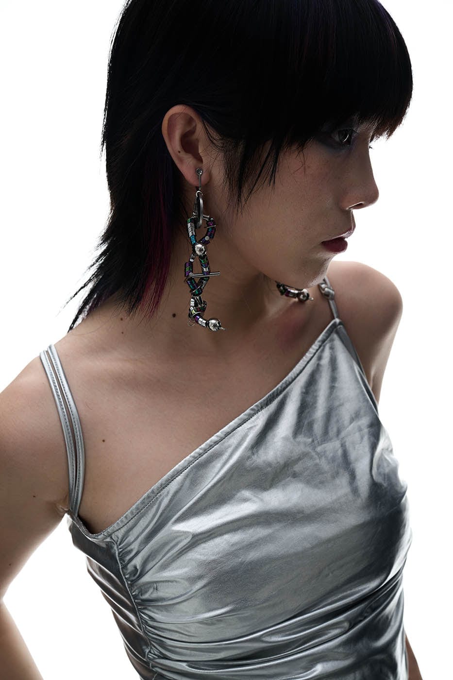 Funky Doomsday Disco Ear Clips