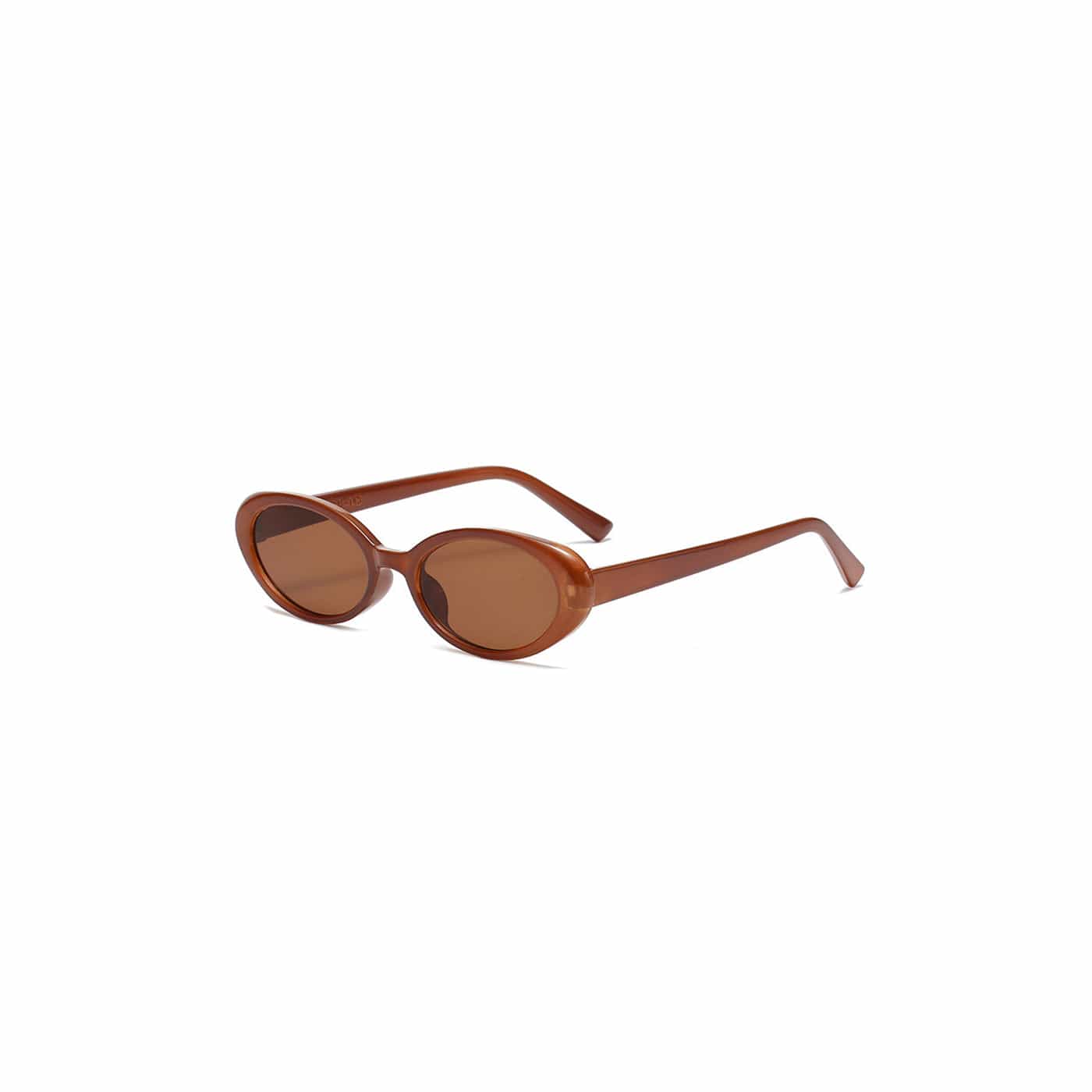 Retro Ellipse Fashion Sunglasses