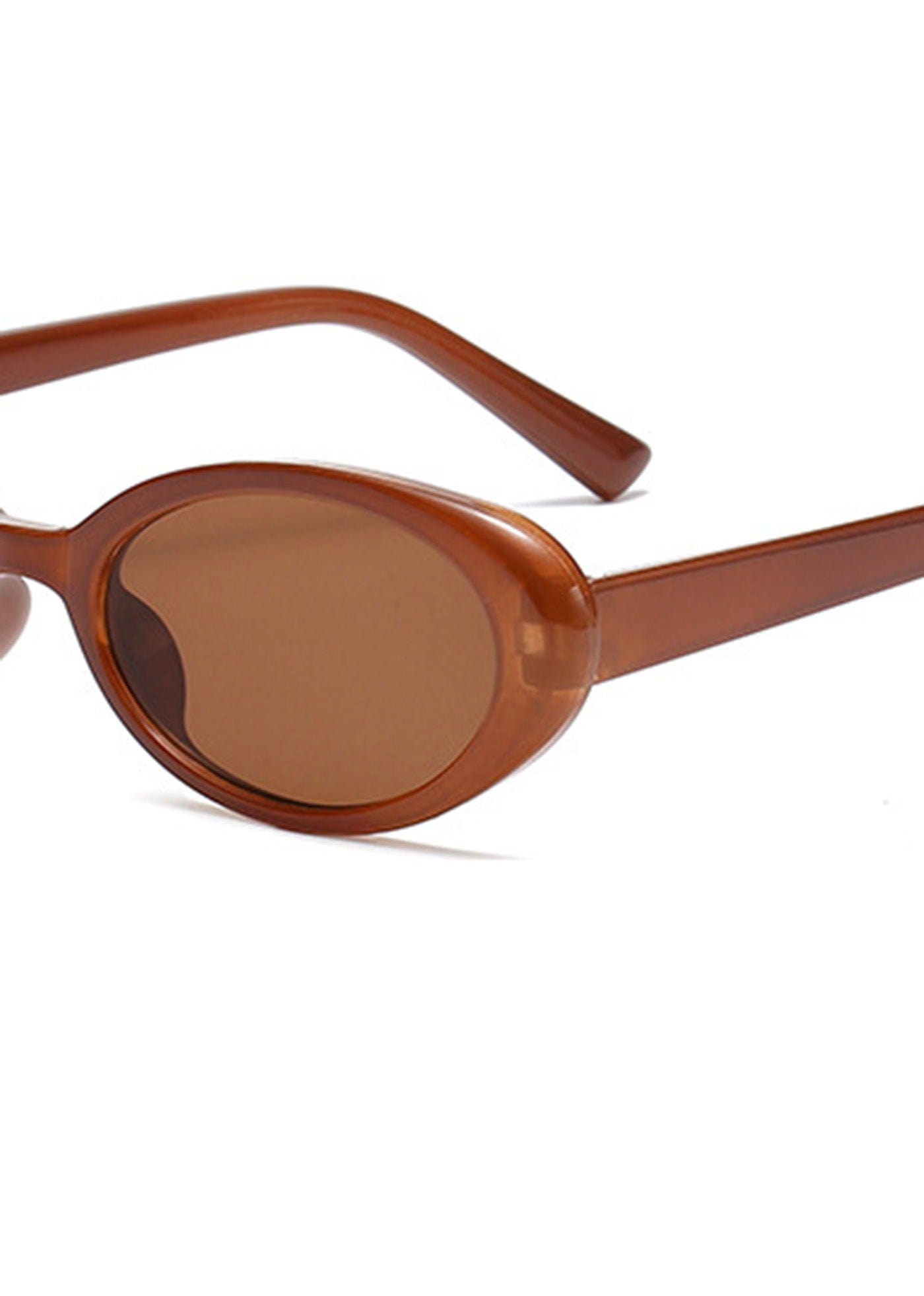 Retro Ellipse Fashion Sunglasses