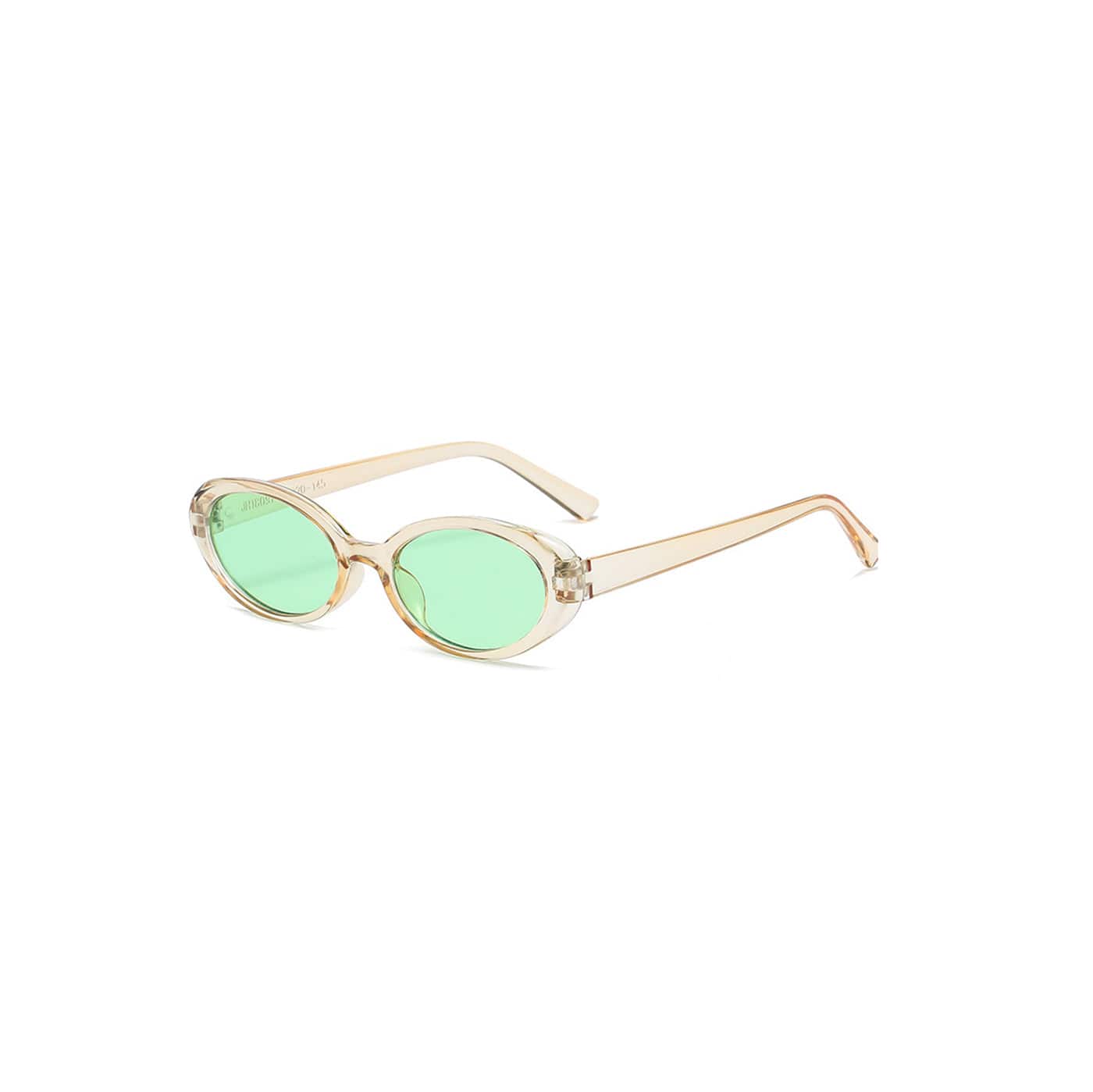 Retro Ellipse Fashion Sunglasses