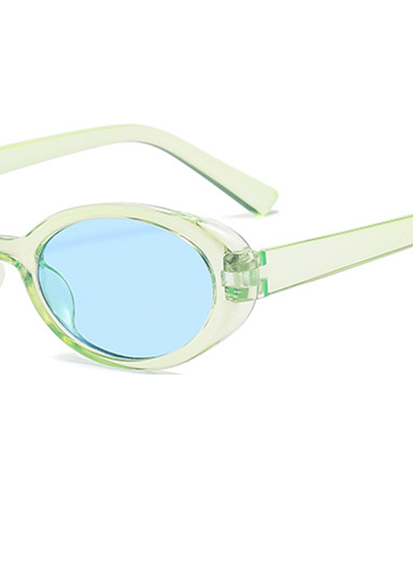 Retro Ellipse Fashion Sunglasses