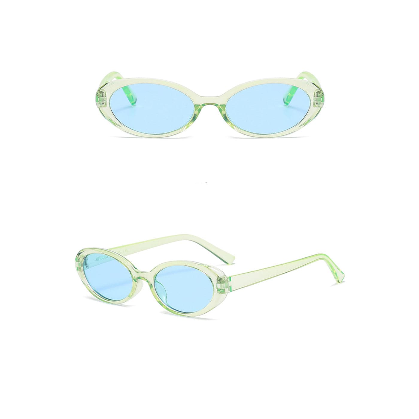 Retro Ellipse Fashion Sunglasses