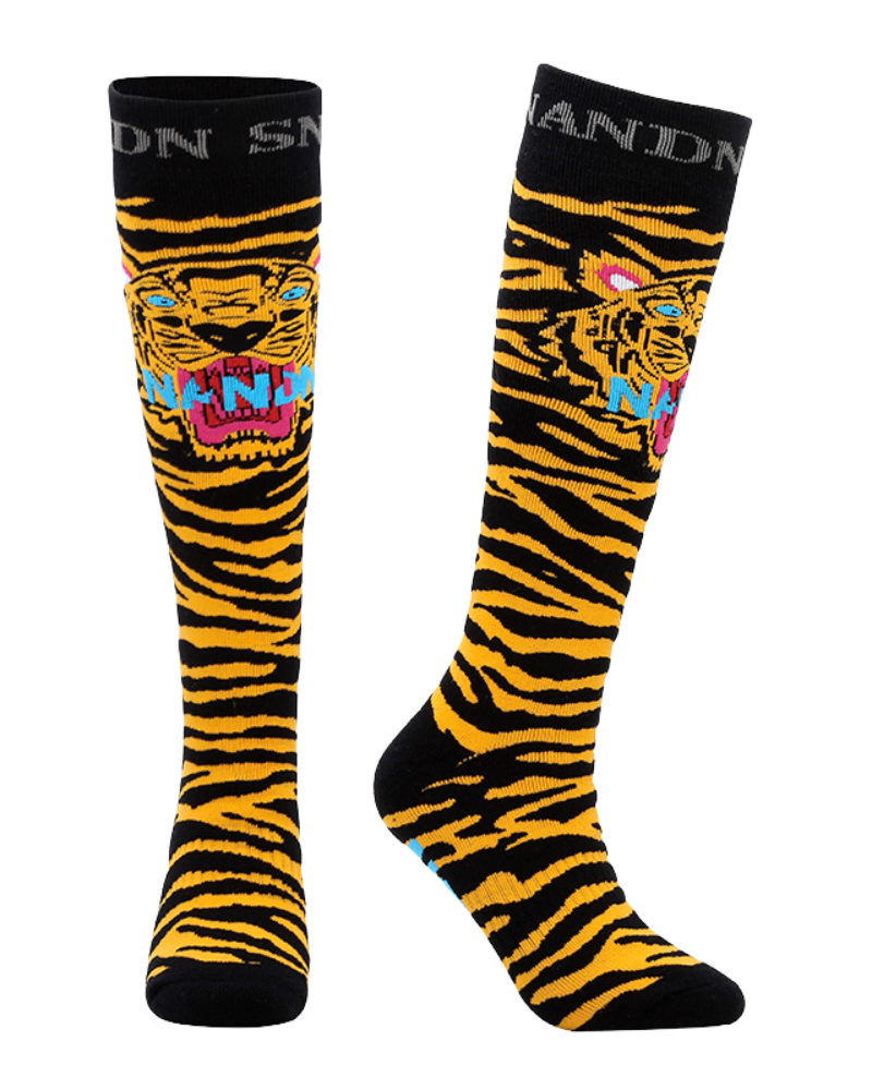 Cozy Long Cotton Ski Socks