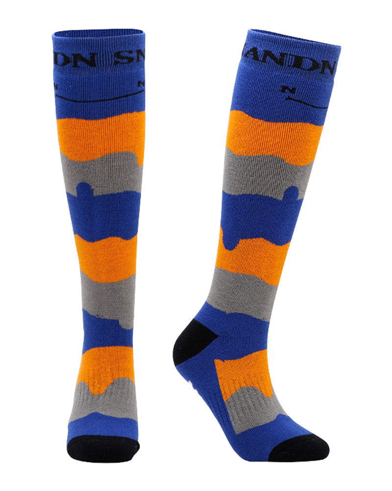 Cozy Long Cotton Ski Socks