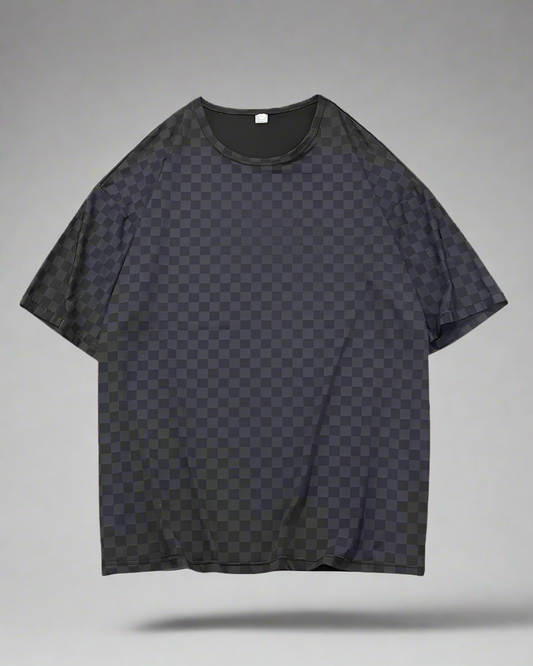 Chic Checkerboard Summer Tee