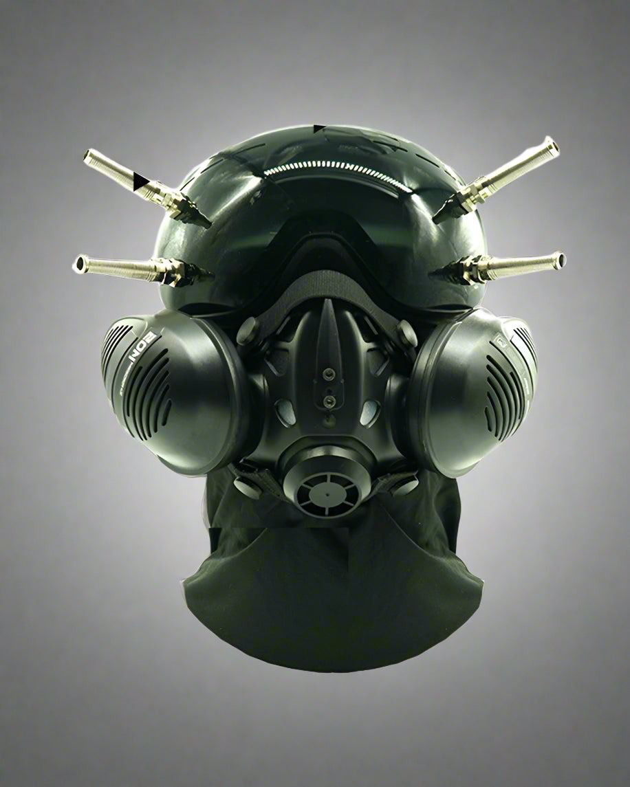 Advanced Cyberpunk Visor & Mask -  adjustable mask - Stylish Cyberpunk Visor and Mask for Bold Looks - View 3