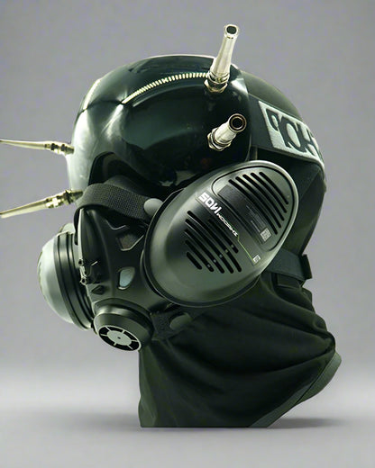 Advanced Cyberpunk Visor & Mask - cyberpunk mask - Stylish Cyberpunk Visor and Mask for Bold Looks - Main view