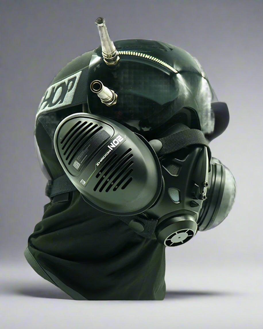 Advanced Cyberpunk Visor & Mask - cyberpunk style helmet - Stylish Cyberpunk Visor and Mask for Bold Looks - View 2