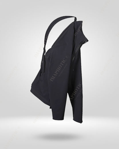 Advanced Men's Tactical Techwear Jacket -  fashionable outdoor jacket - Men's Waterproof Techwear Jacket for Outdoor Adventures - View 12