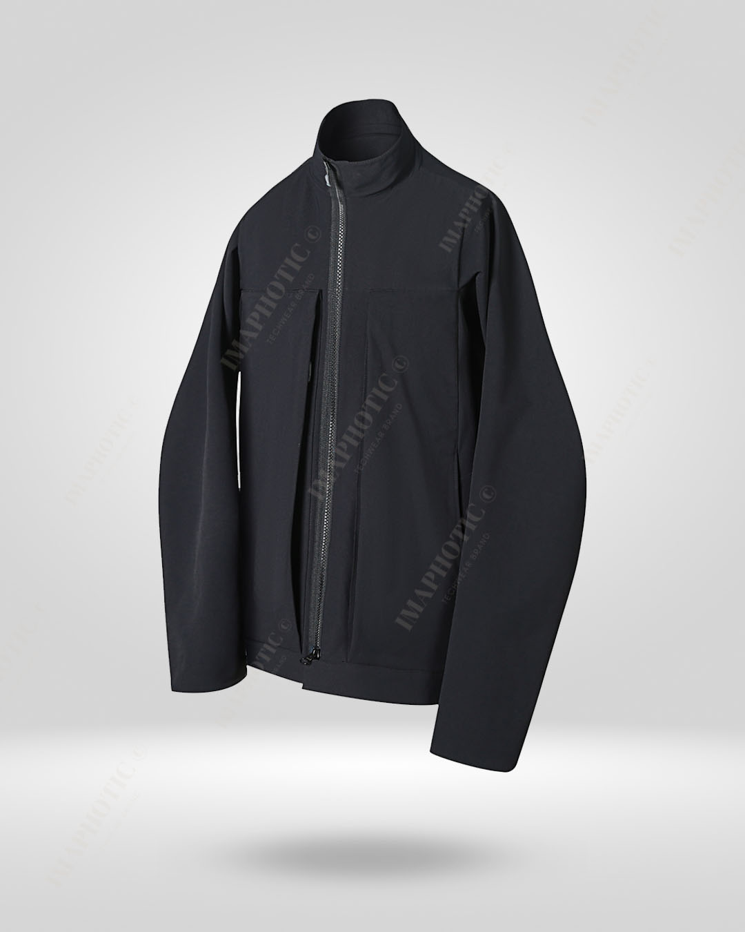 Advanced Men's Tactical Techwear Jacket - tactical jacket - Men's Waterproof Techwear Jacket for Outdoor Adventures - Main view