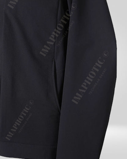 Advanced Men's Tactical Techwear Jacket -  waterproof jacket - Men's Waterproof Techwear Jacket for Outdoor Adventures - View 9