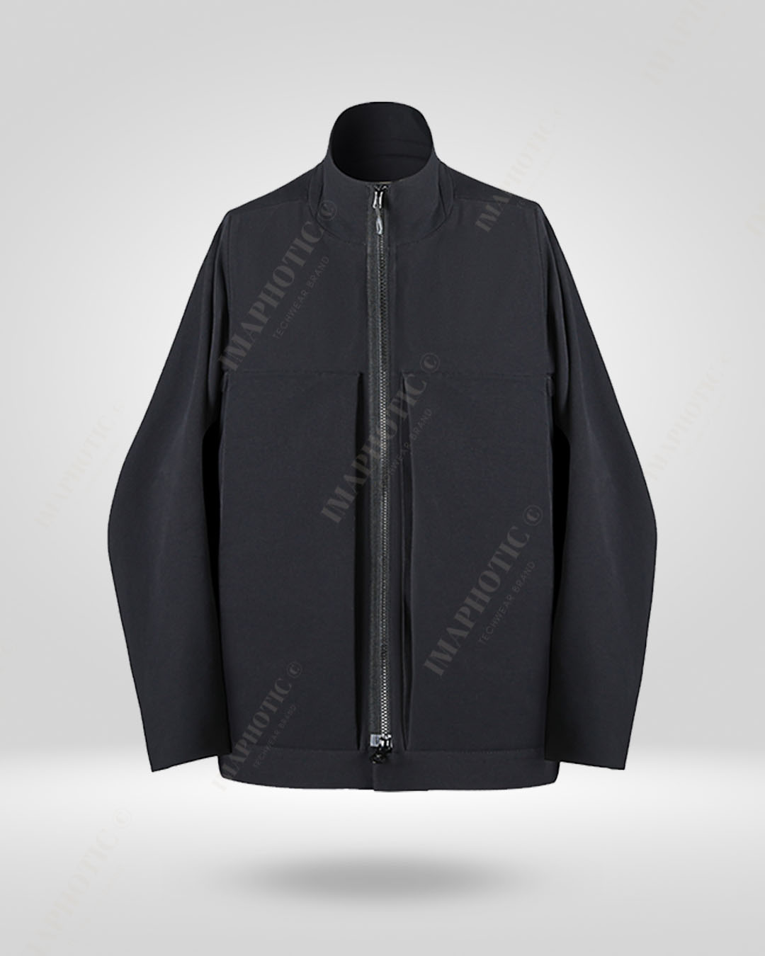 Advanced Men's Tactical Techwear Jacket - waterproof techwear jacket - Men's Waterproof Techwear Jacket for Outdoor Adventures - View 2