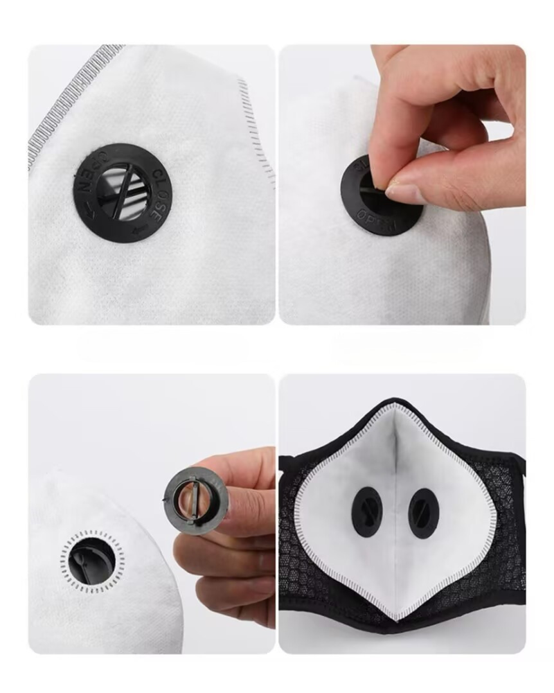 Adventure Awaits: Reusable Filter Mask -  breathable mask - Comfortable Reusable Filter Mask for All Adventures - View 5