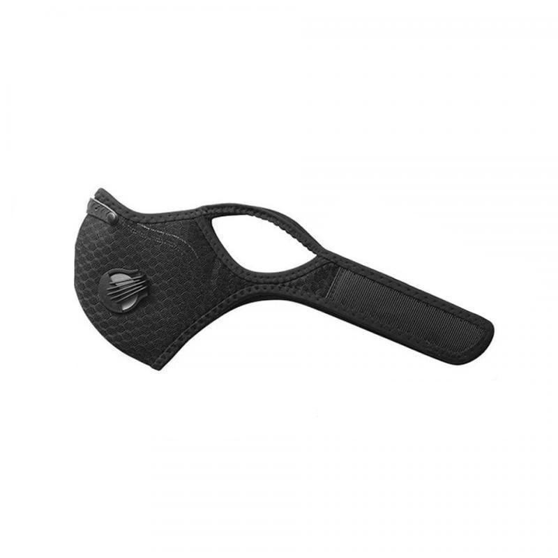 Adventure Awaits: Reusable Filter Mask -  black mask - Comfortable Reusable Filter Mask for All Adventures - View 4