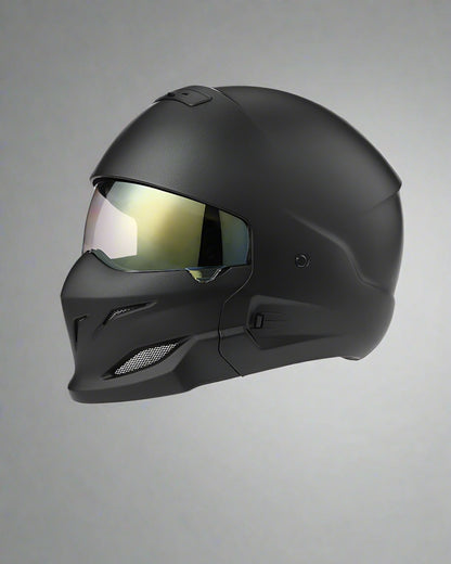 Adventure Awaits: Sleek Motorcycle Helmet -  durable helmet - Sleek Modular Motorcycle Helmet for Adventurers - View 3