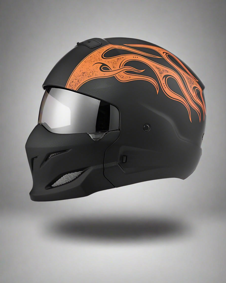 Adventure Awaits: Sleek Motorcycle Helmet -  safe riding accessories - Sleek Modular Motorcycle Helmet for Adventurers - View 15