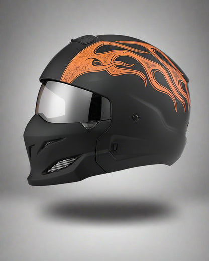 Adventure Awaits: Sleek Motorcycle Helmet -  safe riding accessories - Sleek Modular Motorcycle Helmet for Adventurers - View 15