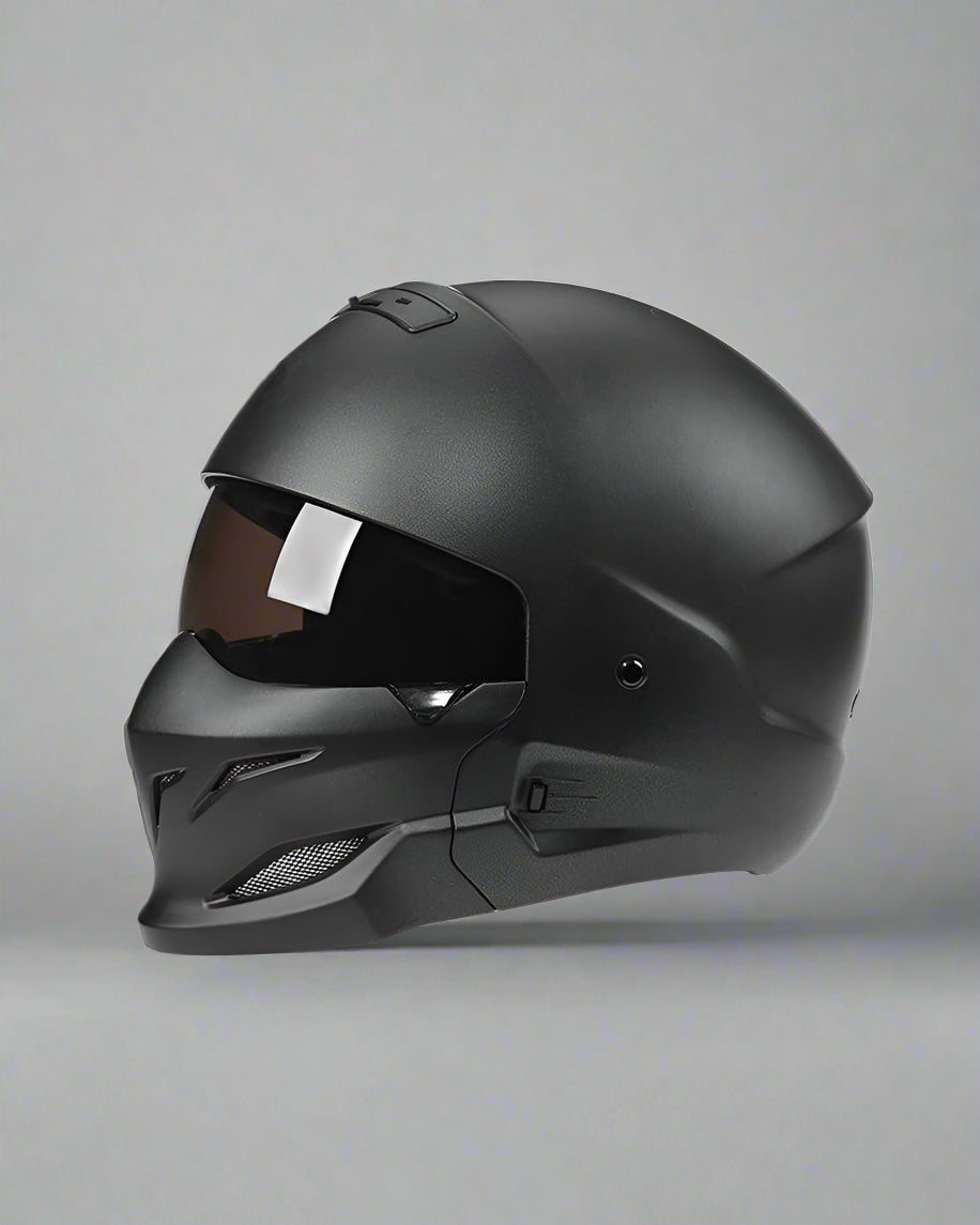 Adventure Awaits: Sleek Motorcycle Helmet -  impact resistant - Sleek Modular Motorcycle Helmet for Adventurers - View 4