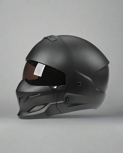 Adventure Awaits: Sleek Motorcycle Helmet -  impact resistant - Sleek Modular Motorcycle Helmet for Adventurers - View 4
