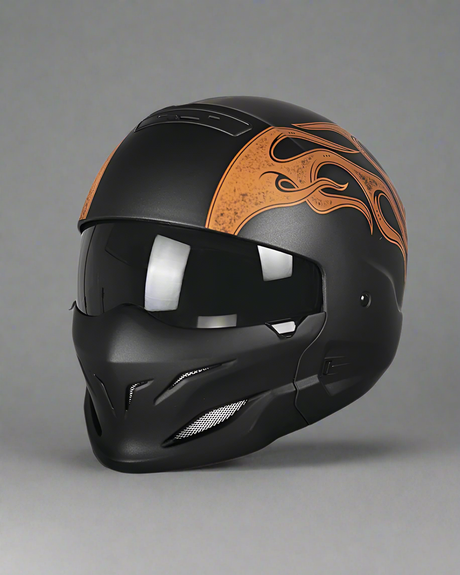 Adventure Awaits: Sleek Motorcycle Helmet -  impact resistant - Sleek Modular Motorcycle Helmet for Adventurers - View 12