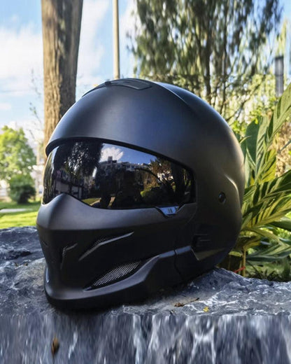 Adventure Awaits: Sleek Motorcycle Helmet -  premium motorcycle helmet - Sleek Modular Motorcycle Helmet for Adventurers - View 6