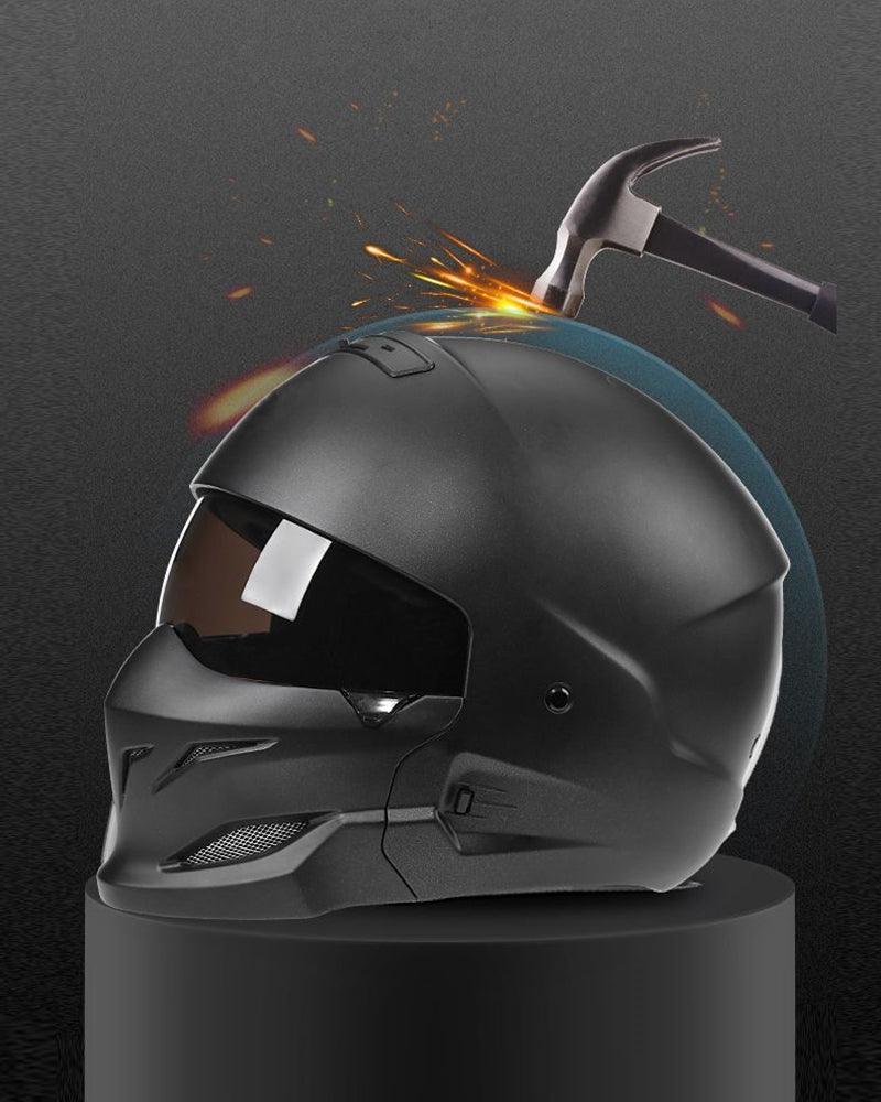 Adventure Awaits: Sleek Motorcycle Helmet -  stylish helmet - Sleek Modular Motorcycle Helmet for Adventurers - View 8