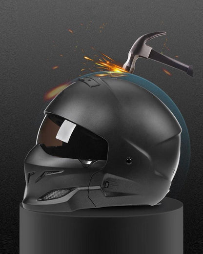 Adventure Awaits: Sleek Motorcycle Helmet -  stylish helmet - Sleek Modular Motorcycle Helmet for Adventurers - View 8