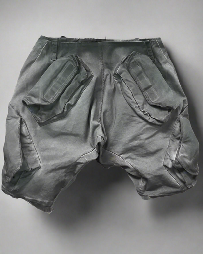 Adventure-Ready 3D Pocket Cargo Shorts - New Arrivals - Stylish 3D Pocket Cargo Shorts for Urban Adventurers - View 10