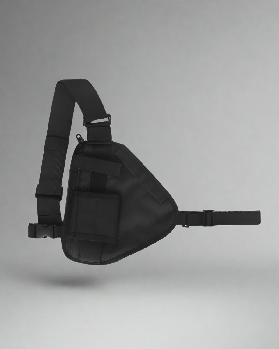 Adventure-Ready Crossbody Chest Pack - black chest pack - Adventure-Ready Crossbody Chest Pack for Every Journey - Main view