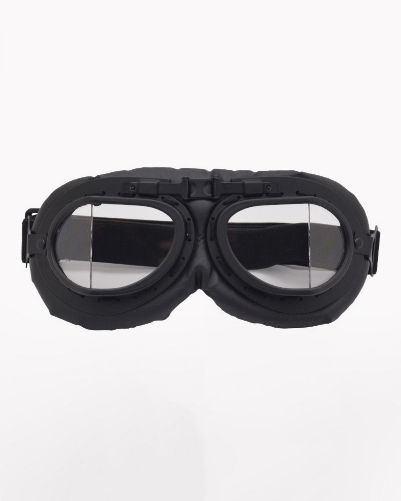Adventure-Ready Motorcycle Goggles -  durable polycarbonate lenses - Stylish Adventure-Ready Motorcycle Goggles - View 4