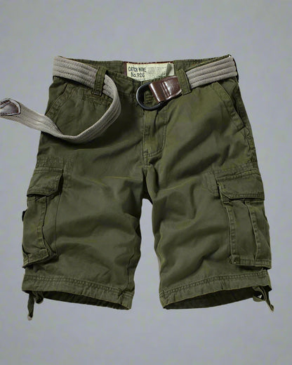 Adventure-Ready Multi-Pocket Shorts -  comfortable hiking shorts - Multi-Pocket Cargo Shorts for Outdoor Adventures - View 3