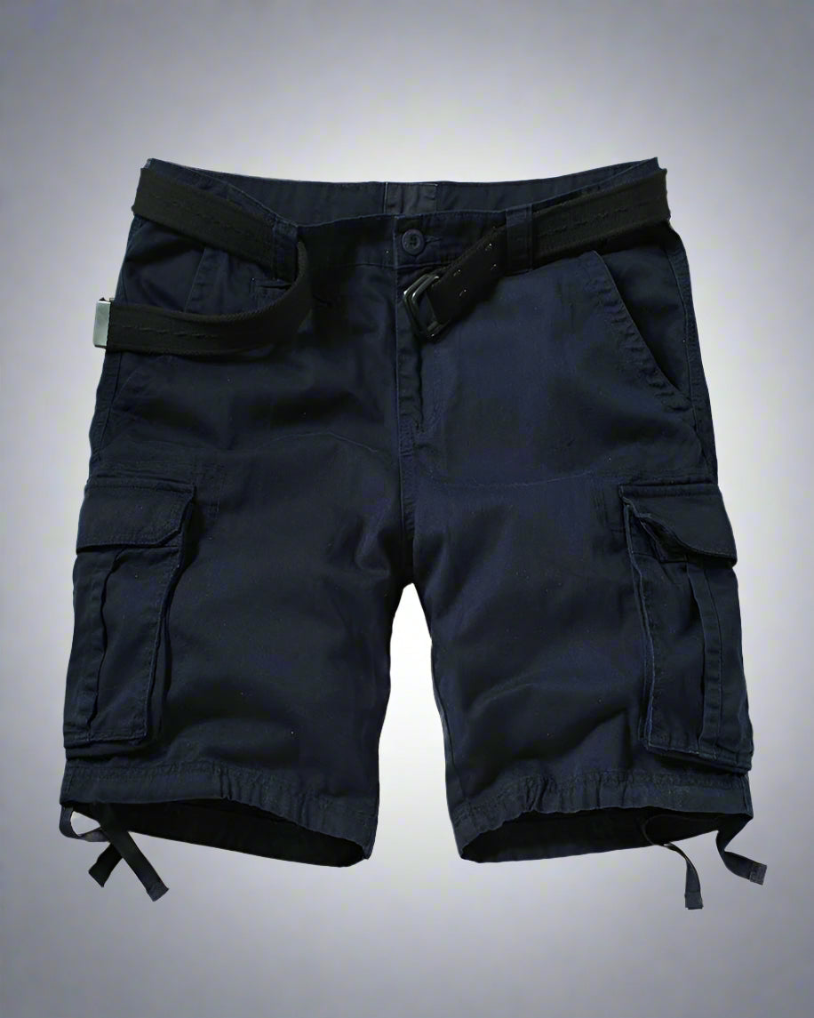 Adventure-Ready Multi-Pocket Shorts -  hiking shorts - Multi-Pocket Cargo Shorts for Outdoor Adventures - View 4