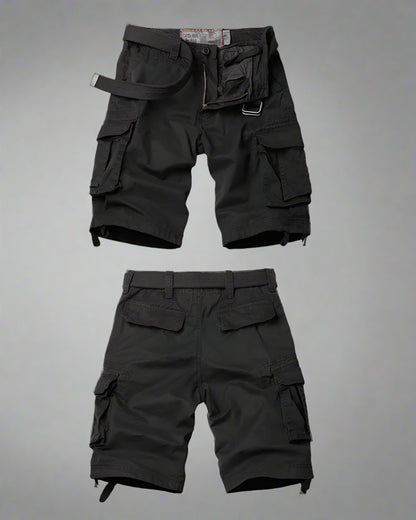 Adventure-Ready Multi-Pocket Shorts -  outdoor shorts - Multi-Pocket Cargo Shorts for Outdoor Adventures - View 6