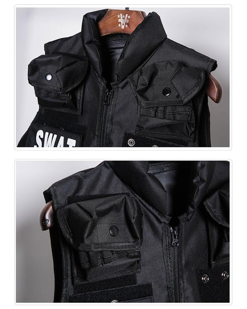 Adventure-Ready Multi-Pocket Vest -  tactical vest - Multi-Pocket Vest for Outdoor Adventures - View 7